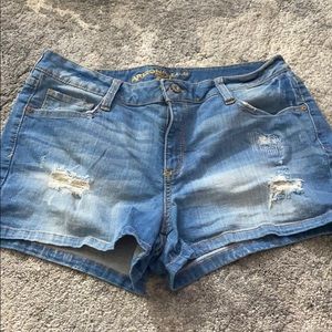 Blue Jean Shorts